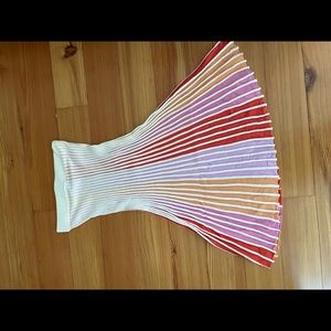 Pastel stripe 525 America size small skirt